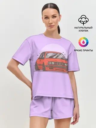 Женская пижама с шортами / БМВ Пандем