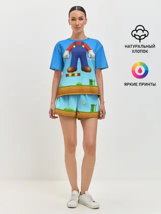 Женская пижама с шортами / Mario