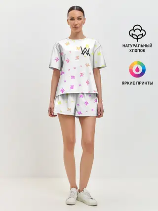 Женская пижама с шортами / ALAN WALKER / АЛАН УОКЕР