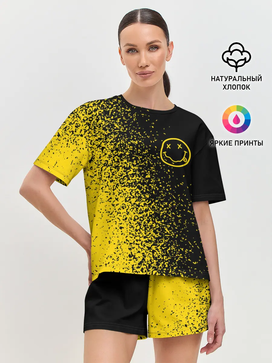 Женская пижама с шортами / NIRVANA / НИРВАНА