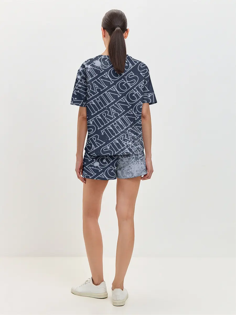 Женская пижама с шортами / ОЧЕНЬ СТРАННЫЕ ДЕЛА / STRANGER