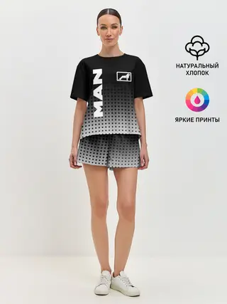 Женская пижама с шортами / MAN