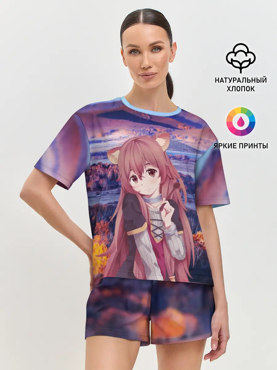 Женская пижама с шортами / Рафталия