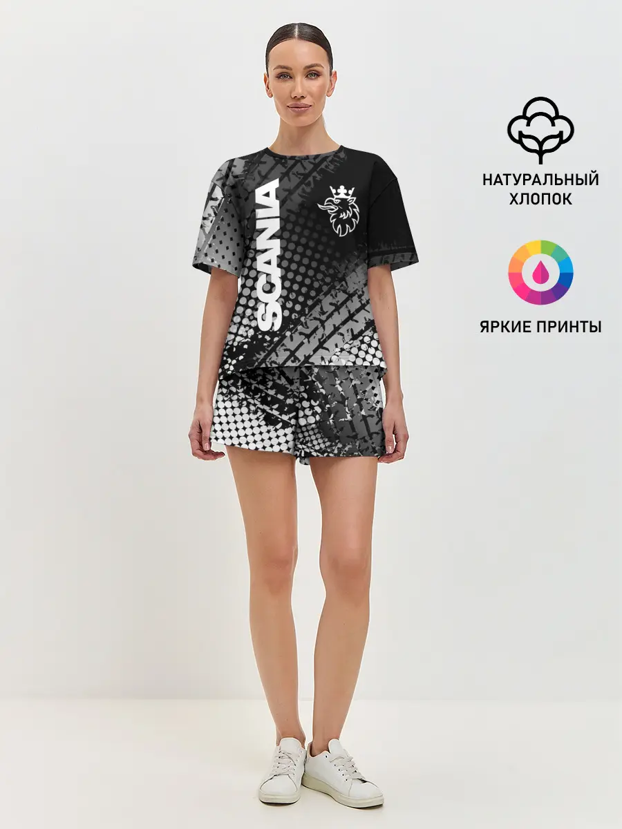 Женская пижама с шортами / Scania