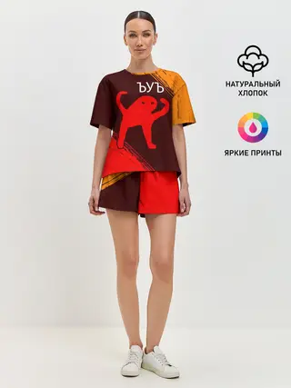 Женская пижама с шортами / ЪУЪ СЪУКА