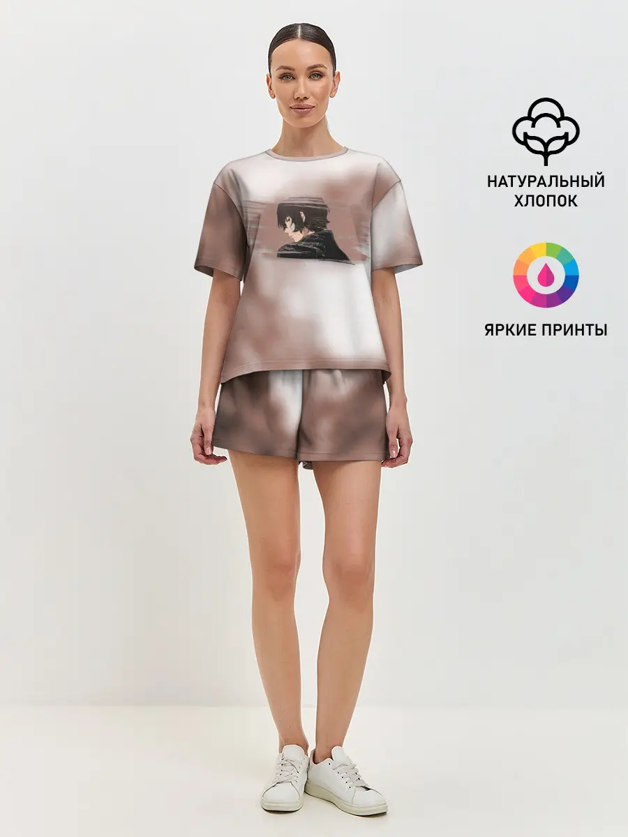 Женская пижама с шортами / Дазай Осаму