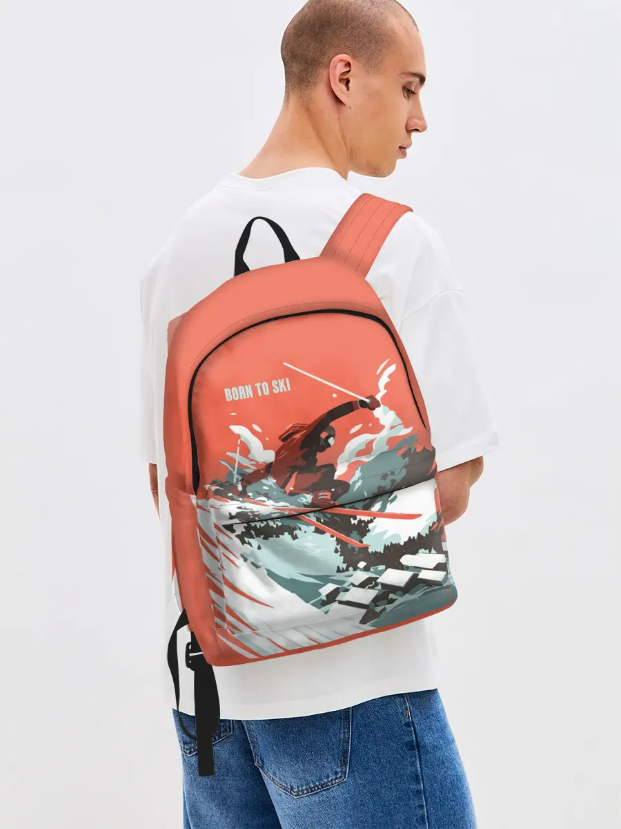 Рюкзак джинсовый / BORN TO SKI