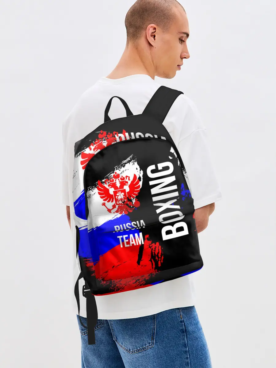 Рюкзак джинсовый / Boxing Russia Team