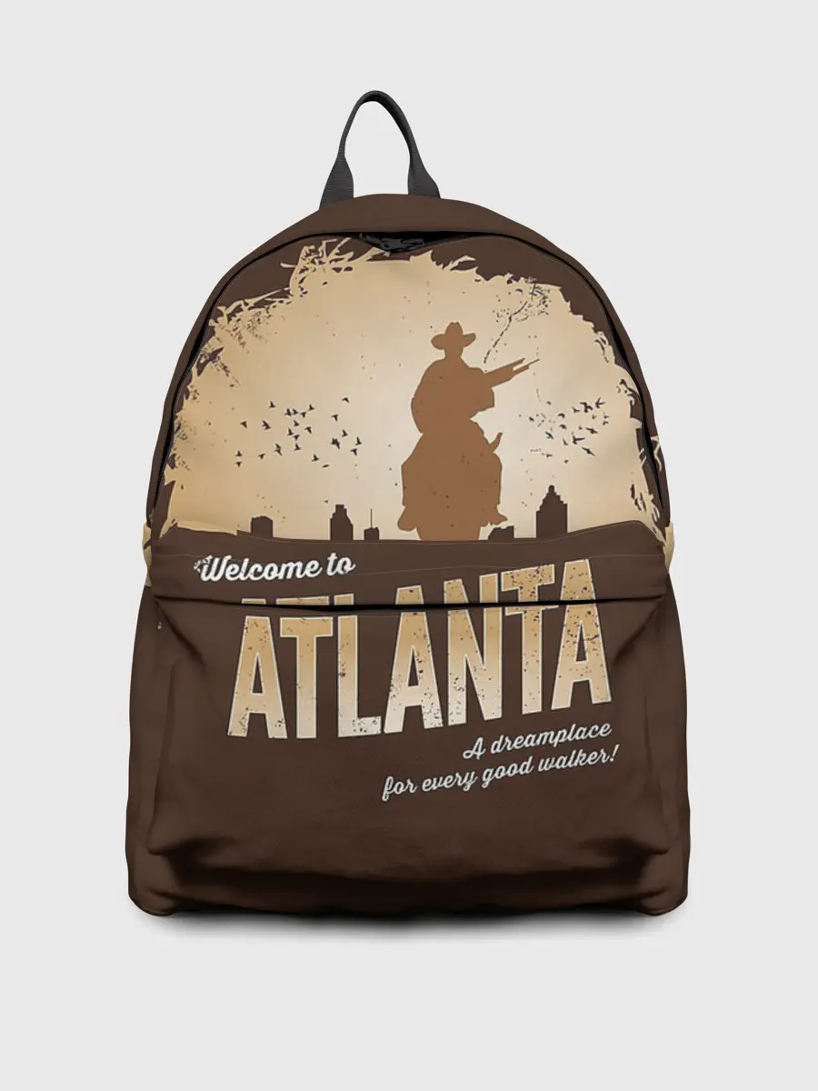 Рюкзак джинсовый / Ходячие мертвецы