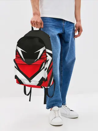 Рюкзак джинсовый / Sports geometry 4