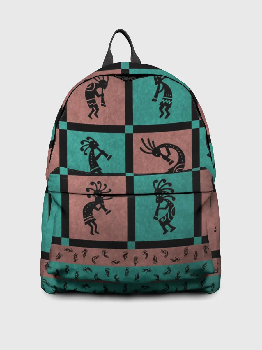 Рюкзак джинсовый / Кокопелли