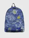 Рюкзак джинсовый / Полотно ван Гога