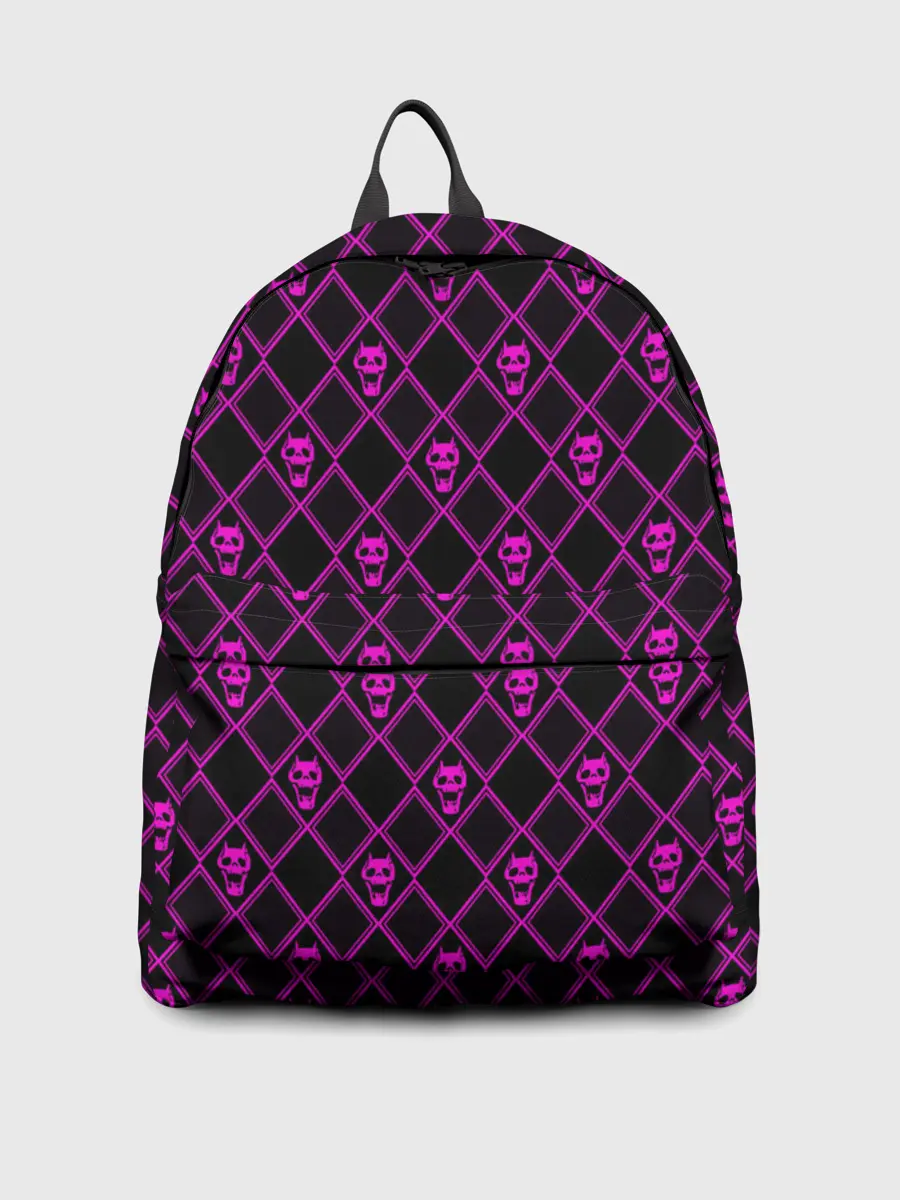 Рюкзак джинсовый / KILLER QUEEN фиолетовый узор