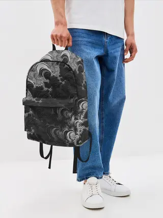 Рюкзак джинсовый / Абстракция