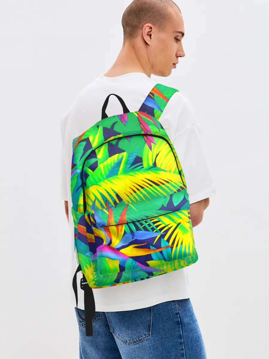 Рюкзак джинсовый / ТРОПИКИ