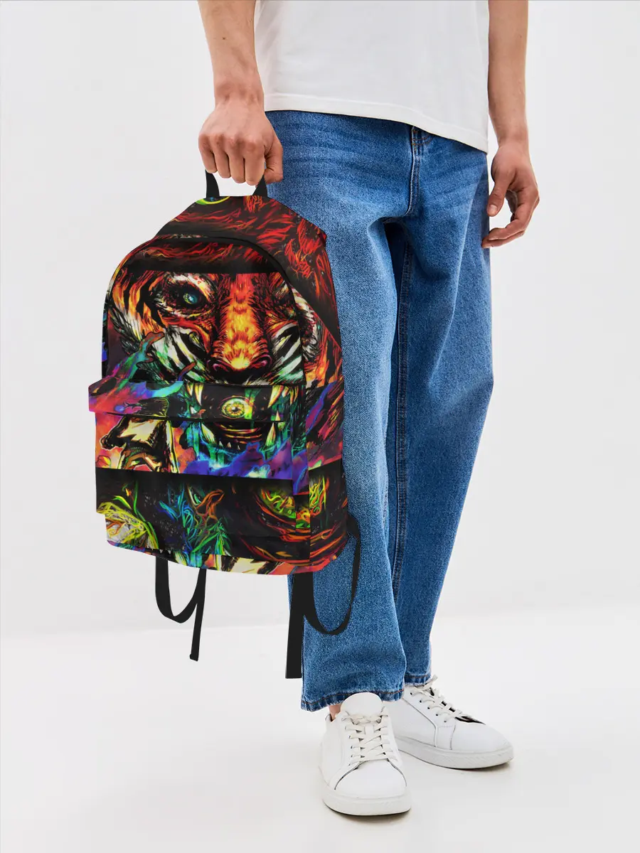 Рюкзак джинсовый / HOTLINE MIAMI