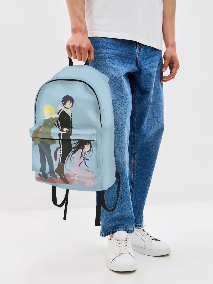 Рюкзак джинсовый / Yato, Yukine & Hiyori