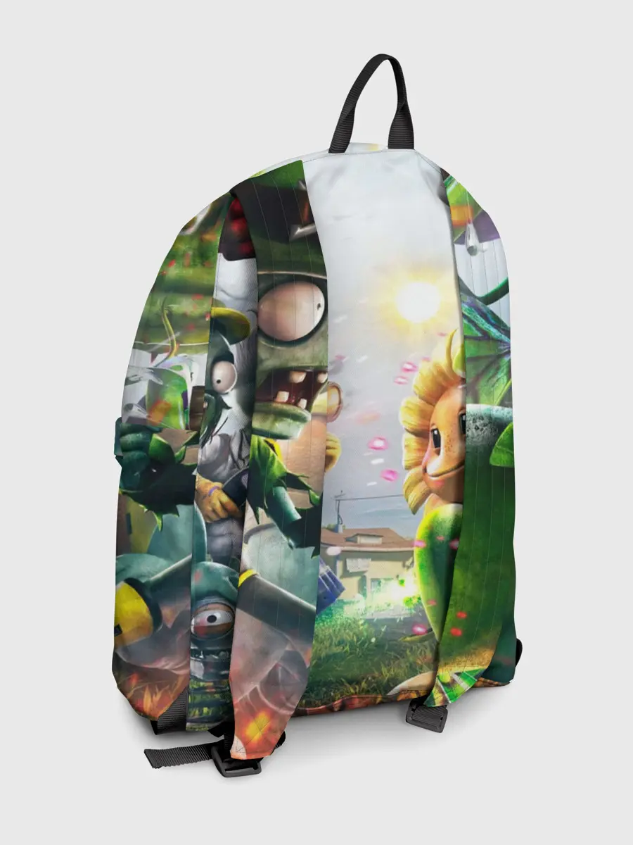 Рюкзак джинсовый / Plants vs Zombies.