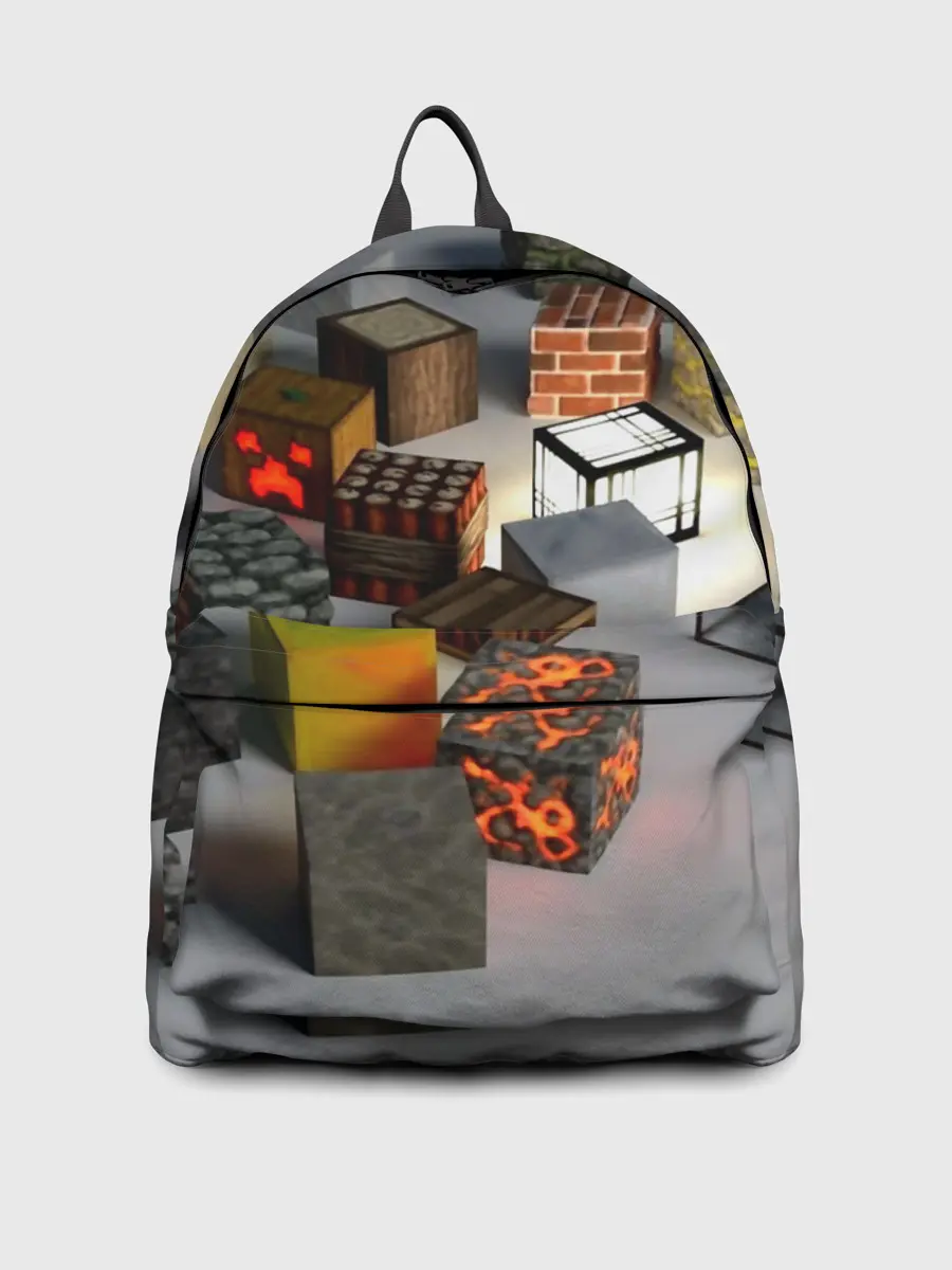 Рюкзак джинсовый / MINECRAFT BLOX