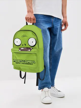 Рюкзак джинсовый / Plants vs Zombies | Зомби.