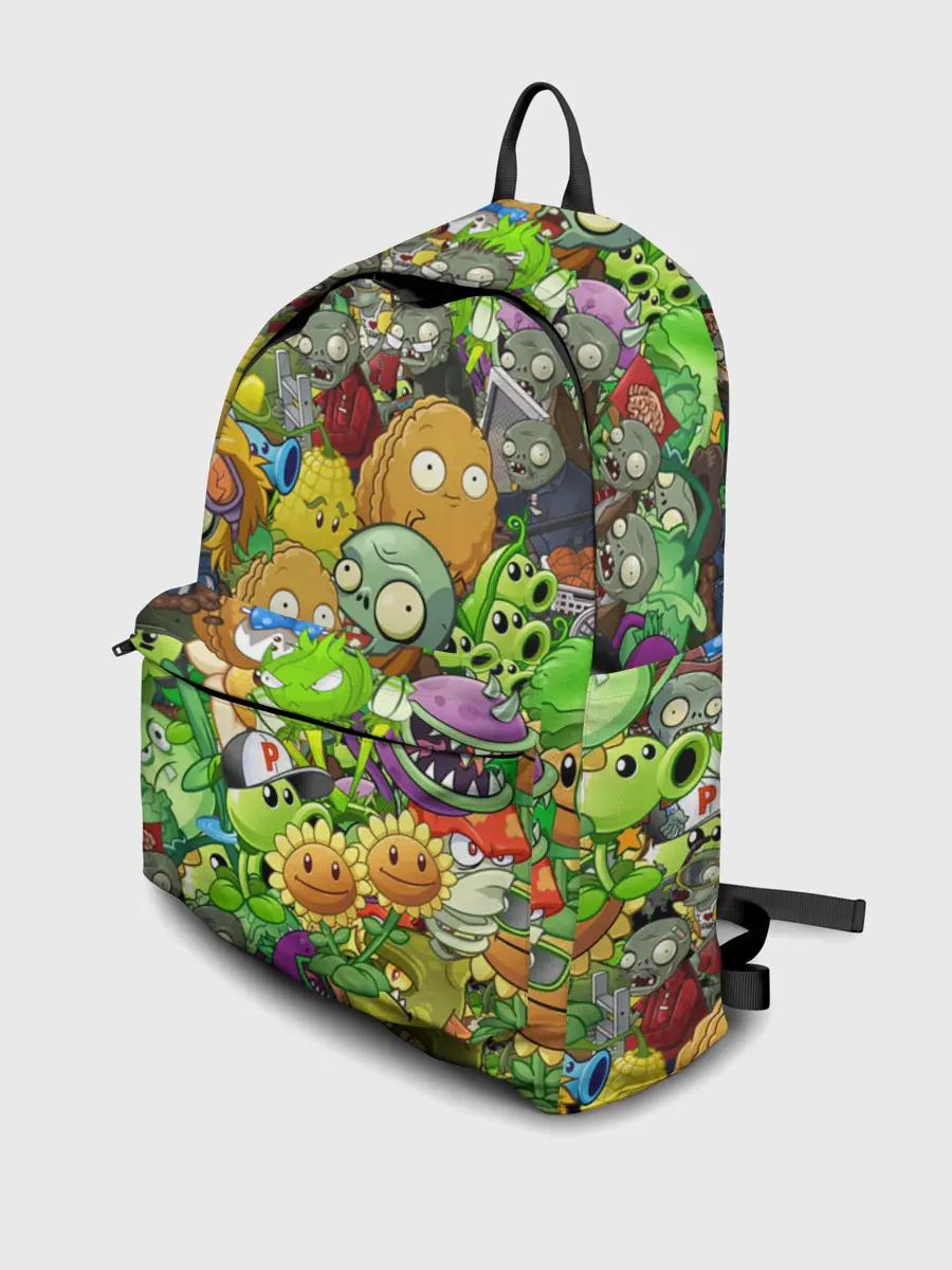Рюкзак джинсовый / PLANTS VS ZOMBIES