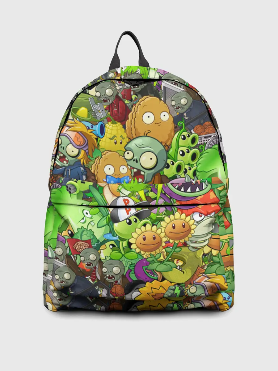 Рюкзак джинсовый / PLANTS VS ZOMBIES