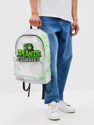 Рюкзак джинсовый / Plants vs. Zombies