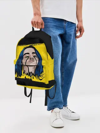 Рюкзак джинсовый / BILLIE EILISH