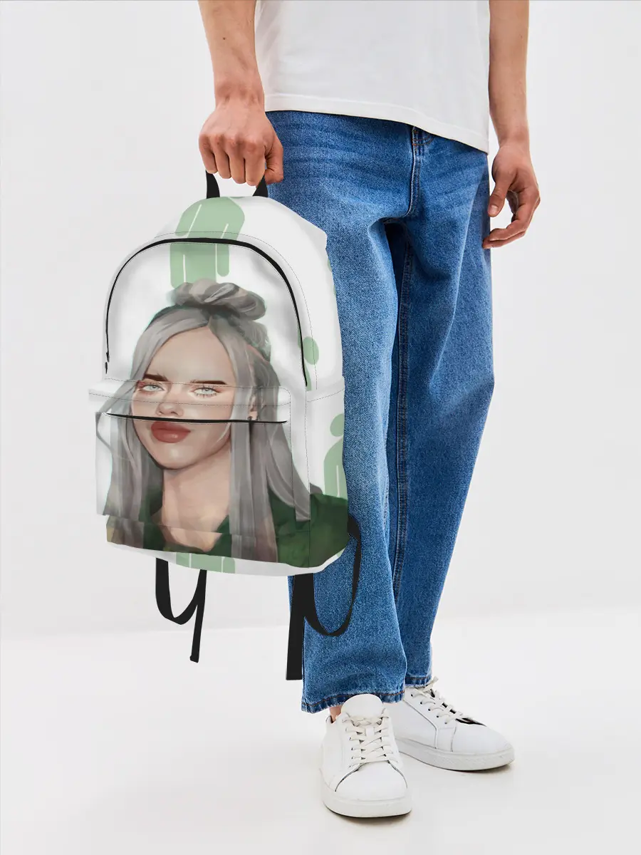 Рюкзак джинсовый / BILLIE EILISH