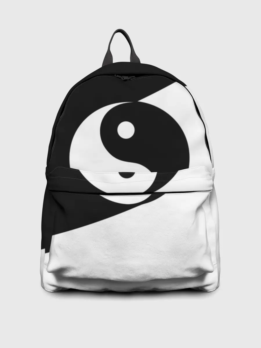 Рюкзак джинсовый / Инь - янь