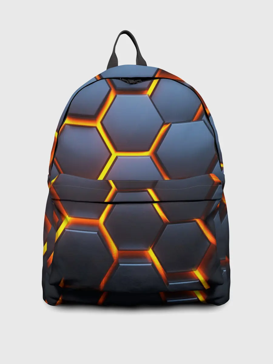 Рюкзак джинсовый / 3D БРОНЬ