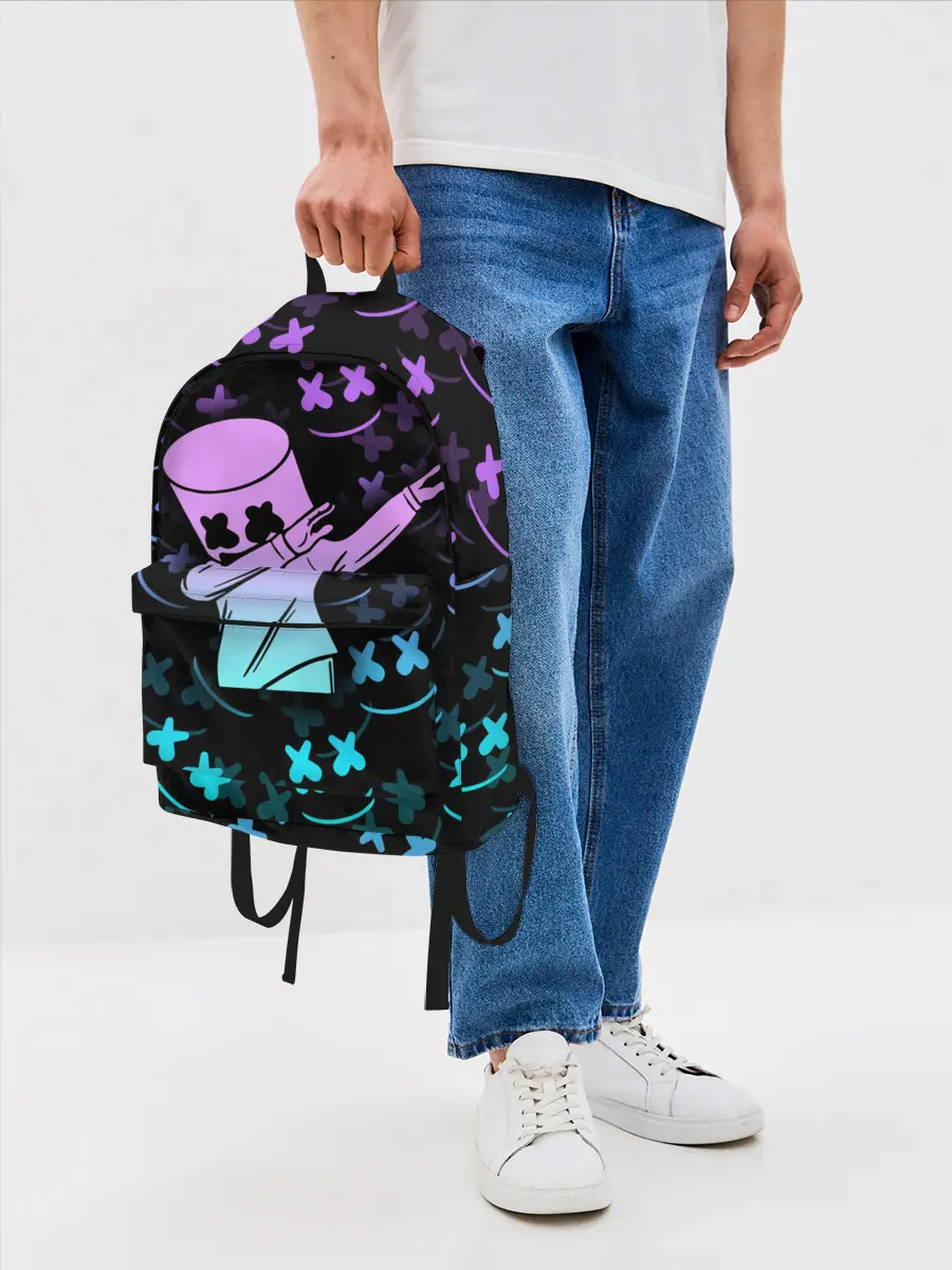 Рюкзак джинсовый / FORTNITE x MARSHMELLO