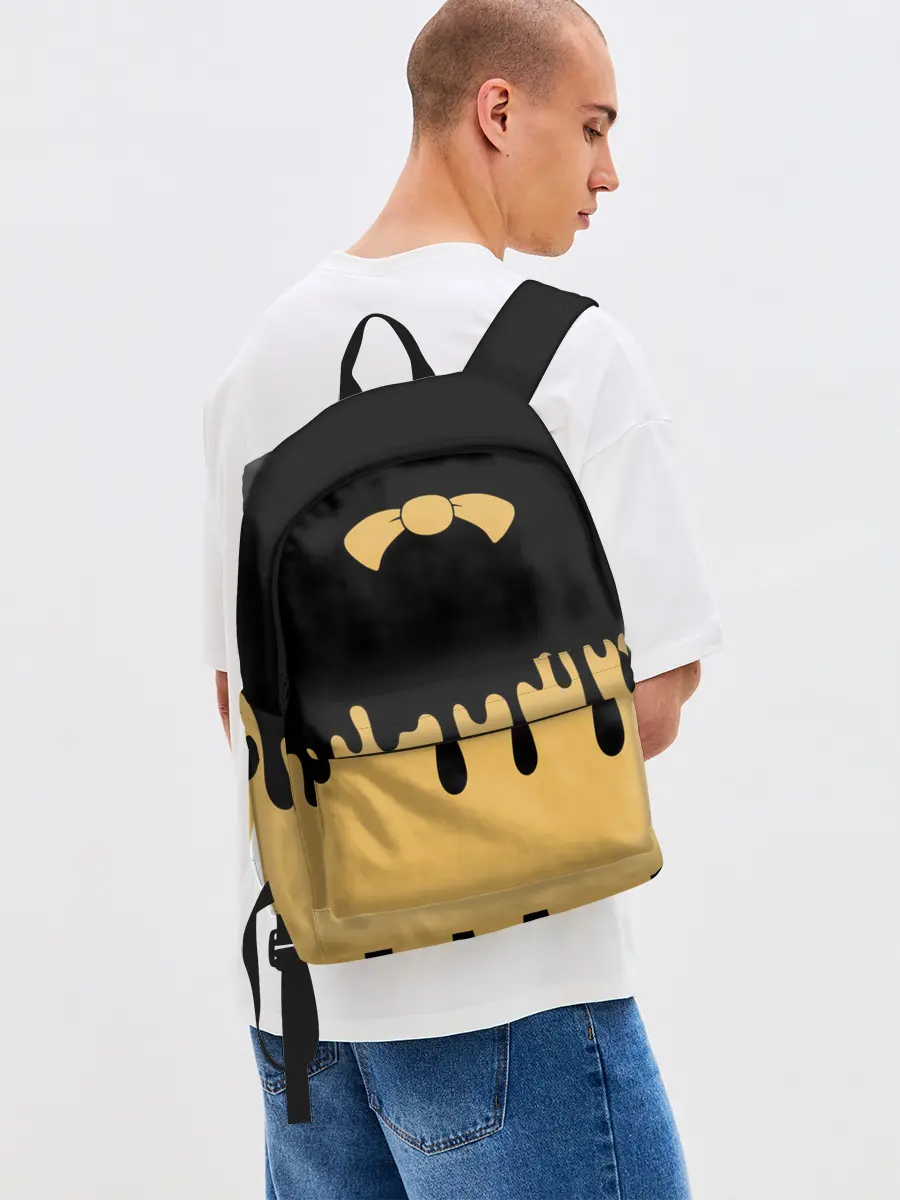 Рюкзак джинсовый / Bendy And The Ink Machine