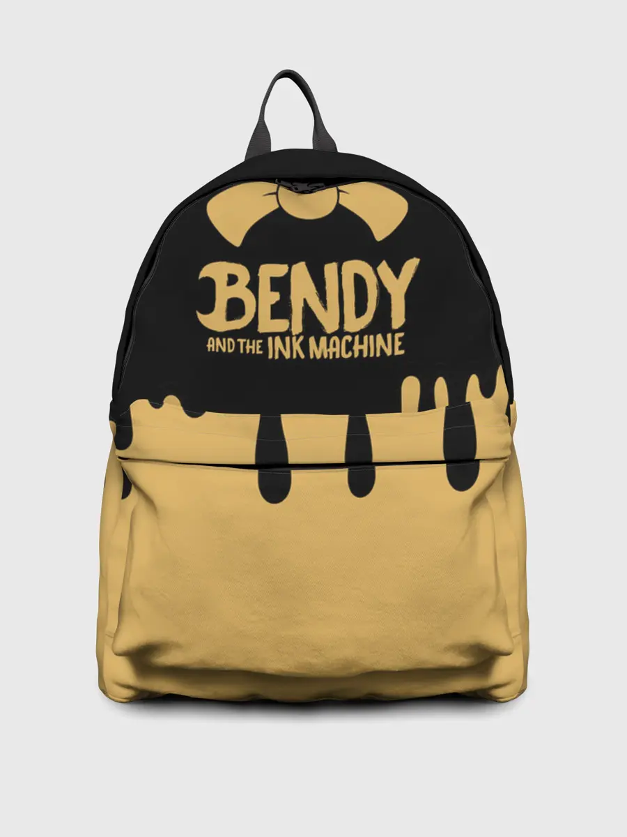 Рюкзак джинсовый / Bendy And The Ink Machine