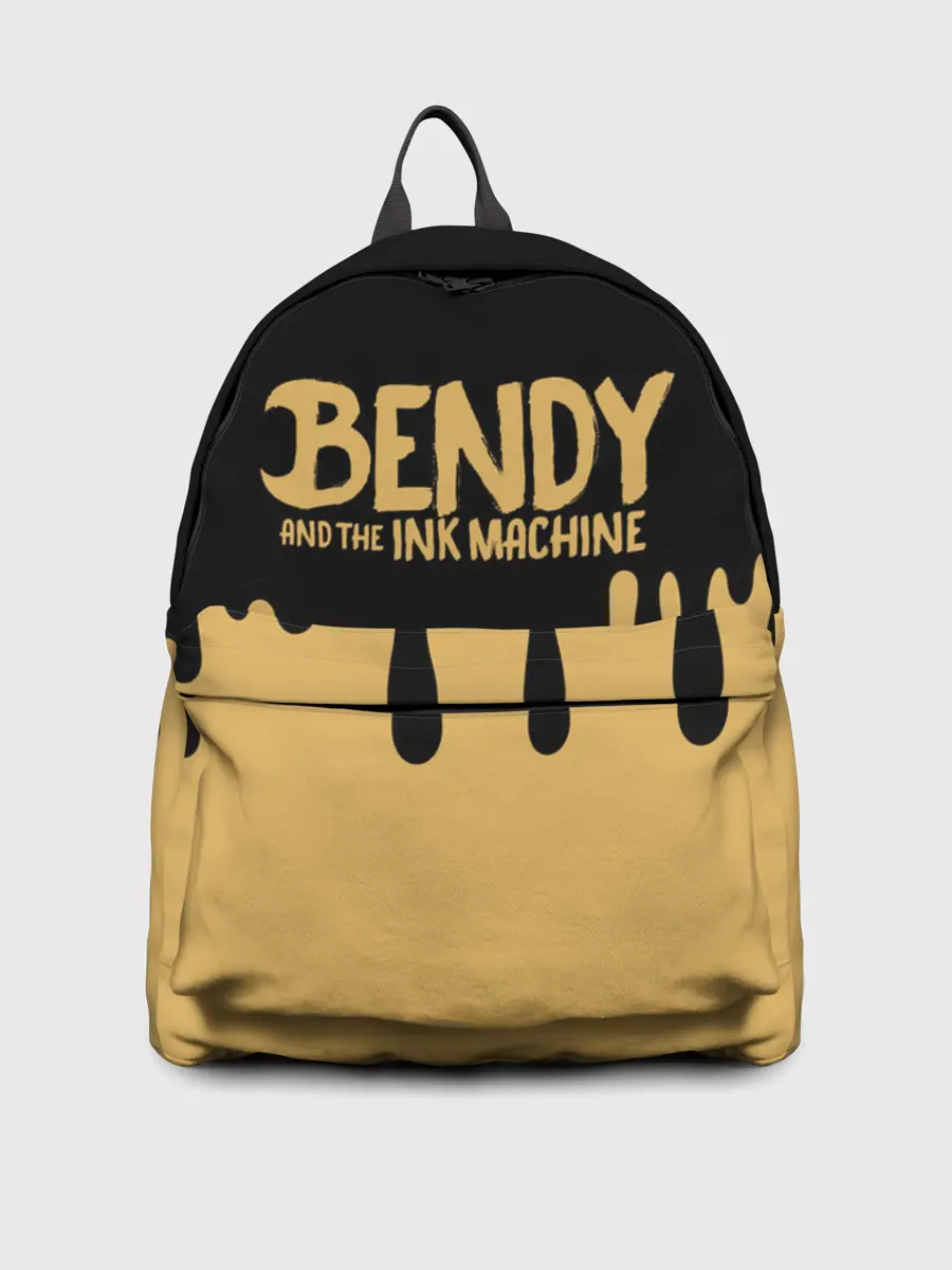 Рюкзак джинсовый / Bendy And The Ink Machine
