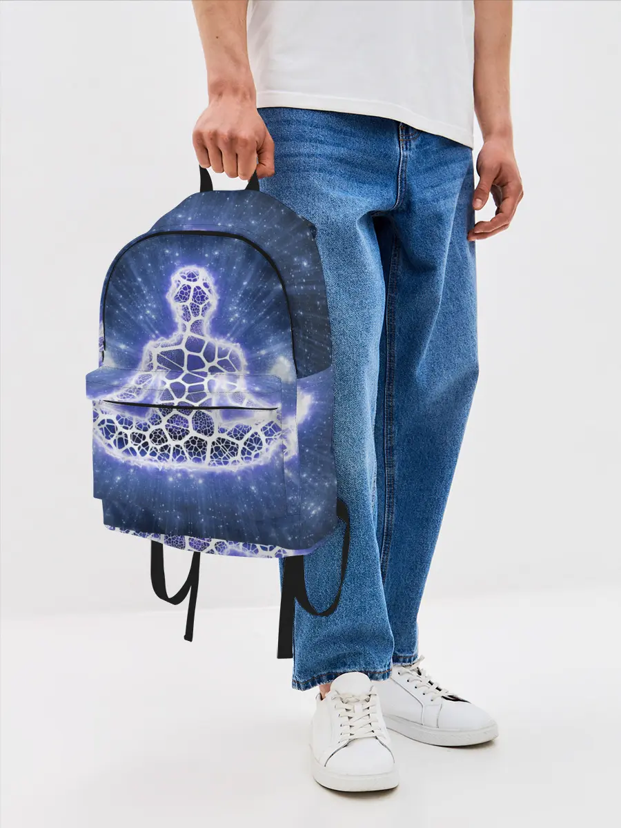 Рюкзак джинсовый / Медитация