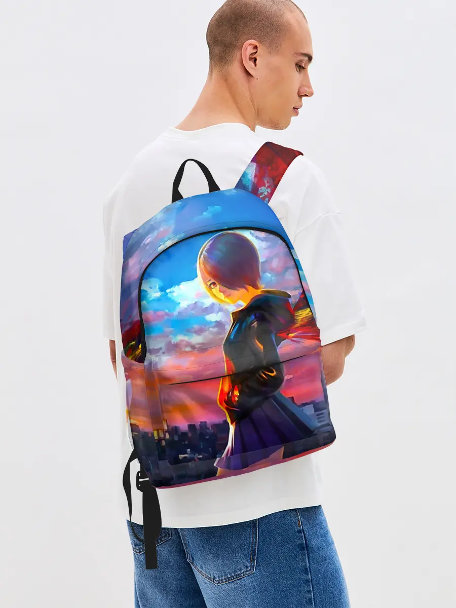 Рюкзак джинсовый / Токийский гуль