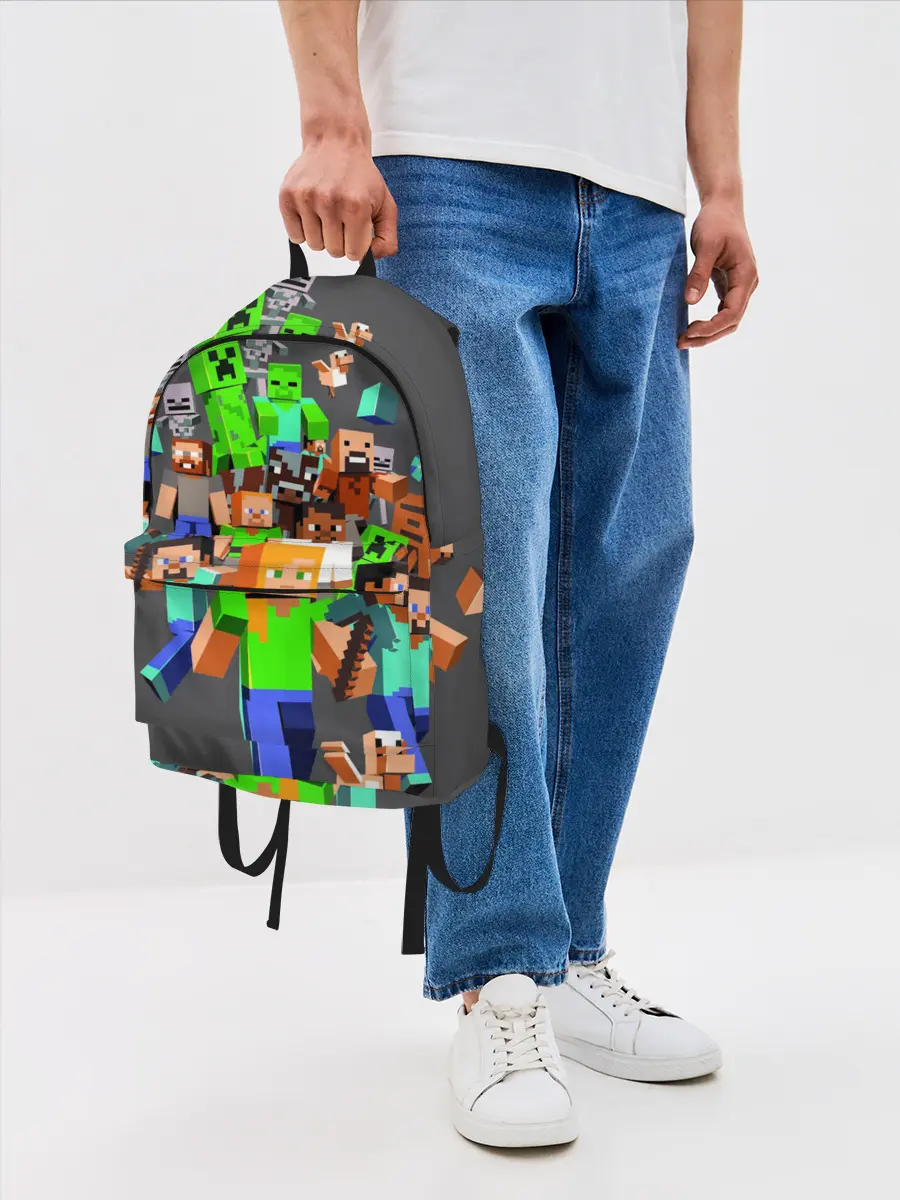 Рюкзак джинсовый / MINECRAFT ONLINE