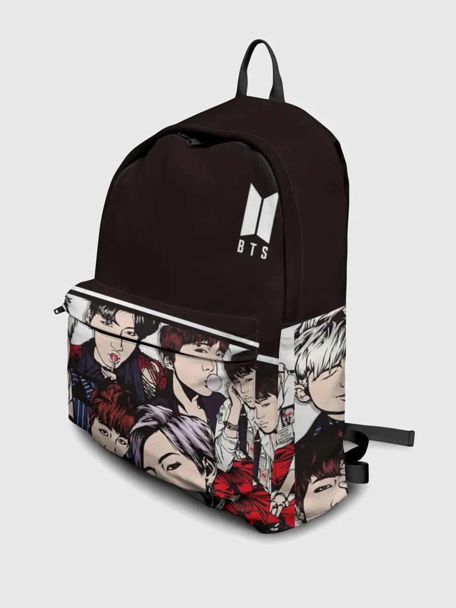 Рюкзак джинсовый / BTS