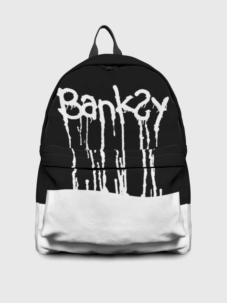 Рюкзак джинсовый / Banksy