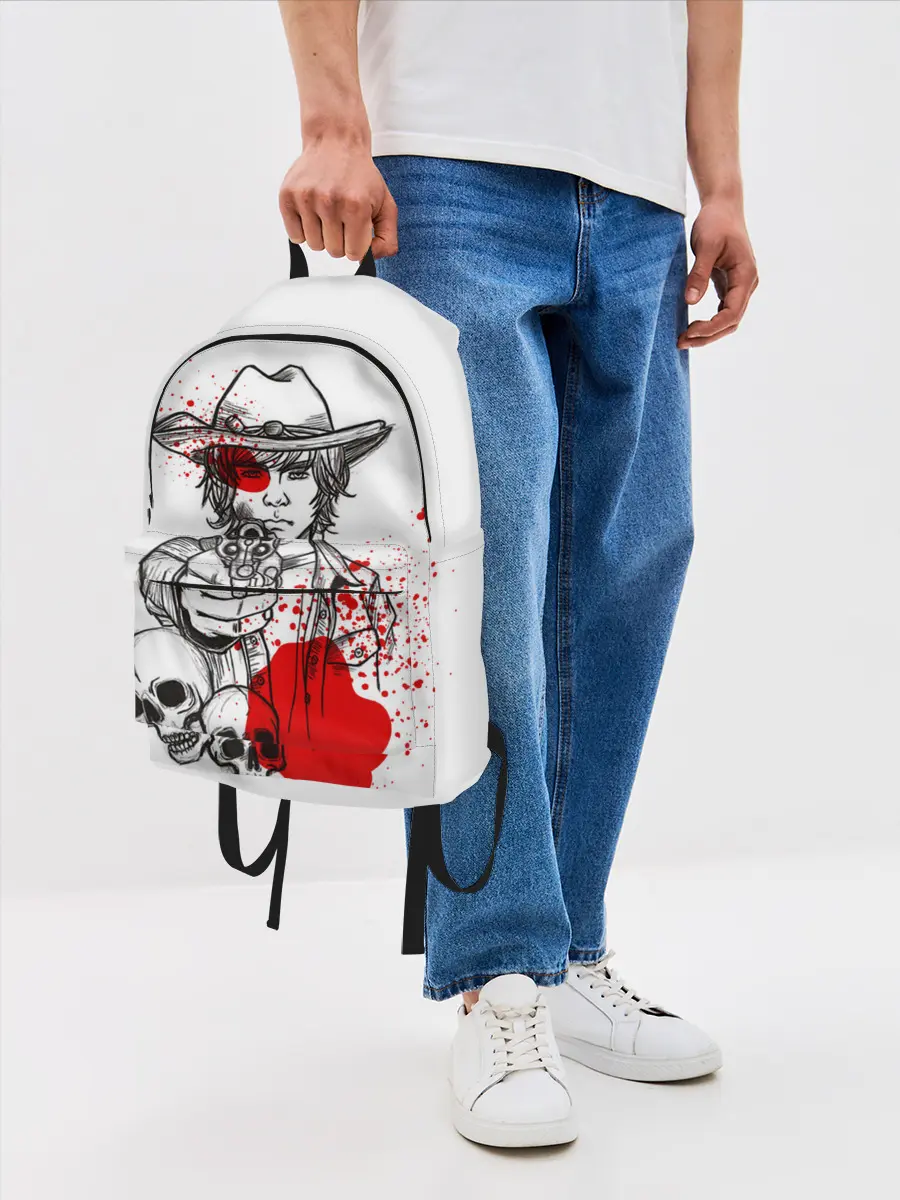 Рюкзак джинсовый / The Walking Dead