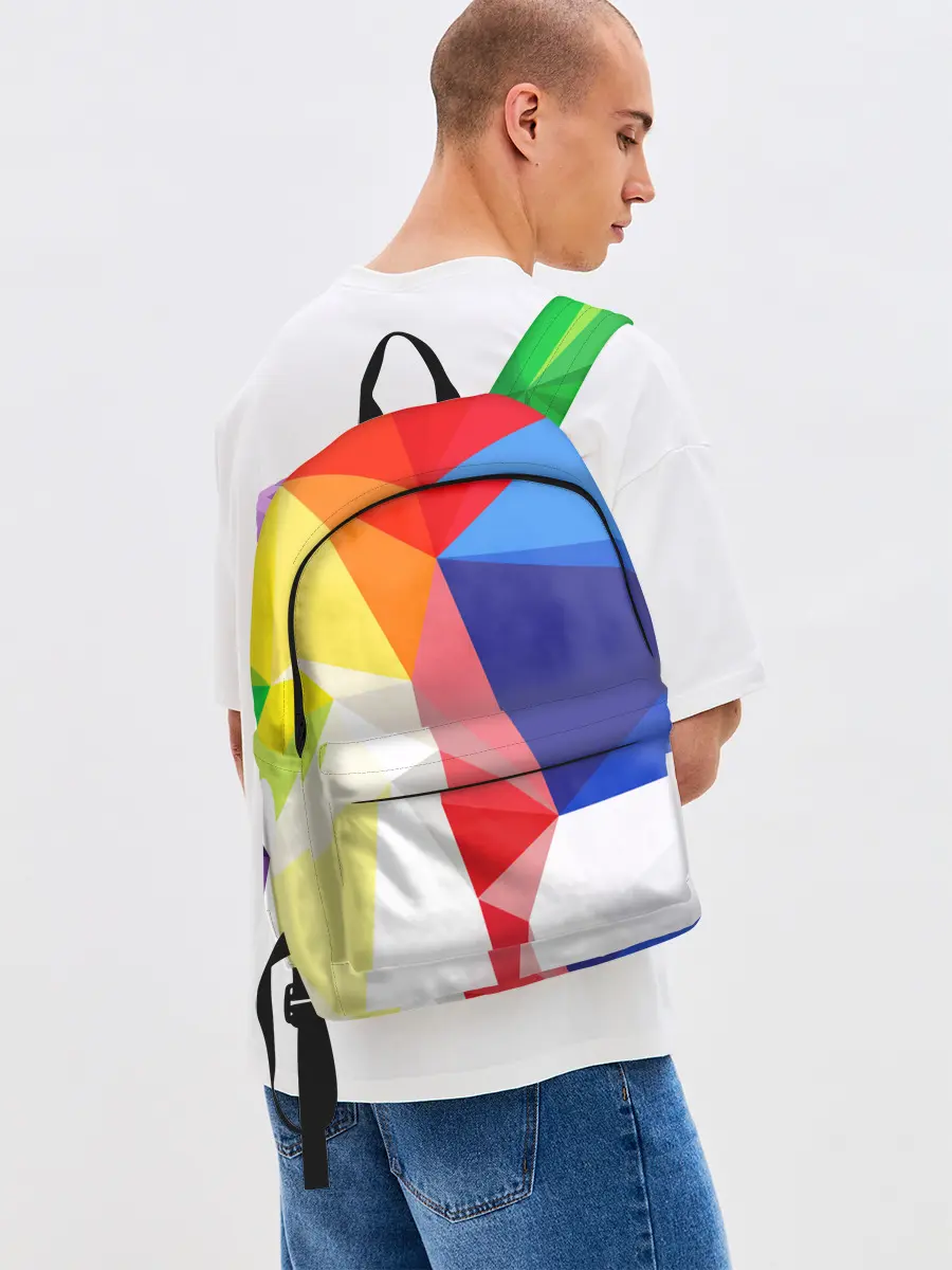 Рюкзак джинсовый / BACKGROUND COLOR