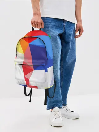 Рюкзак джинсовый / BACKGROUND COLOR