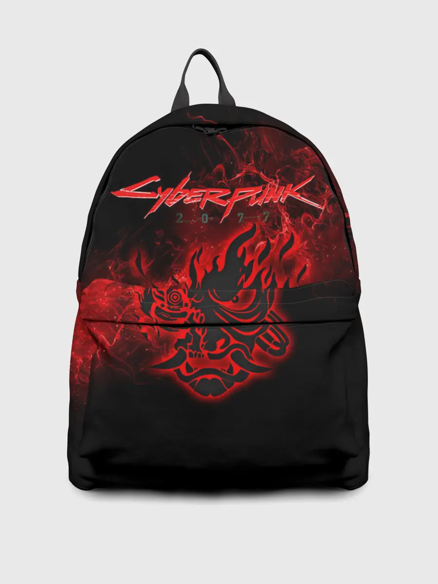 Рюкзак джинсовый / Cyberpunk 2077.