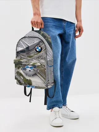 Рюкзак джинсовый / BMW city