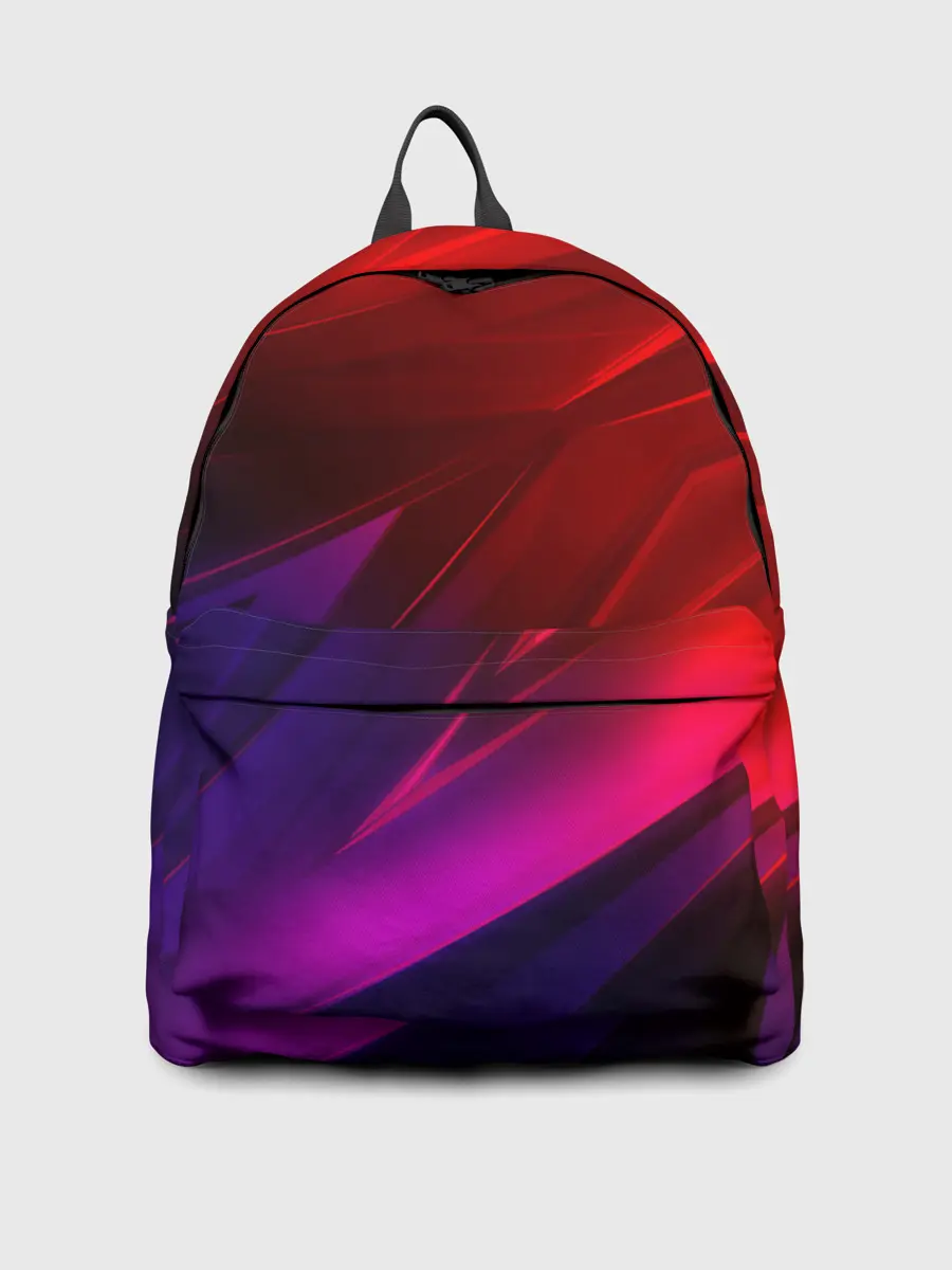 Рюкзак джинсовый / NEON GEOMETRY STRIPES