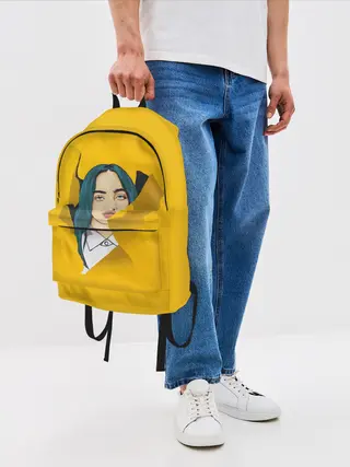 Рюкзак джинсовый / Billie Eilish