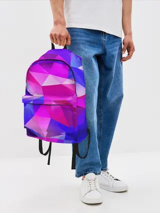 Рюкзак джинсовый / NEON POLYGON