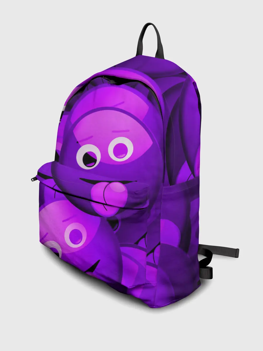 Рюкзак джинсовый / НЕОНОВЫЕ СМАЙЛЫ