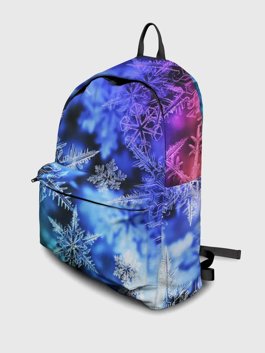 Рюкзак джинсовый / ЗИМНЕЕ УТРО